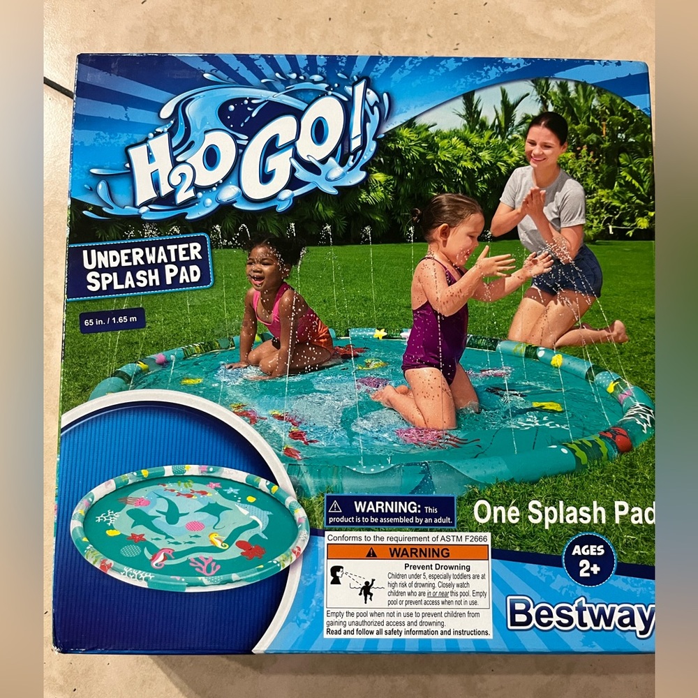 Bestway H2O GO! Underwater Splash Pad - Blue
